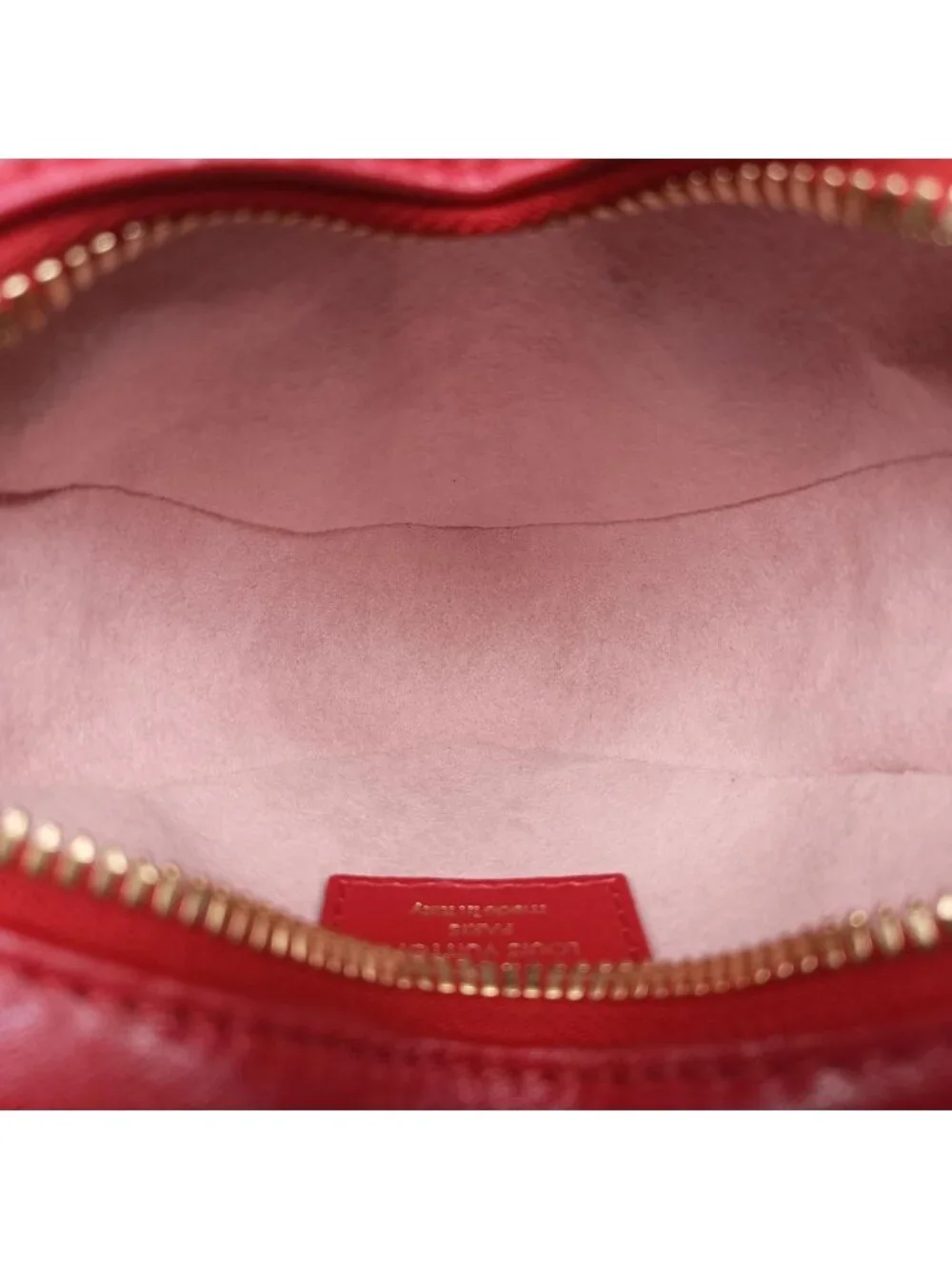 Louis Vuitton Heart on Chain Red Lambskin Shoulder